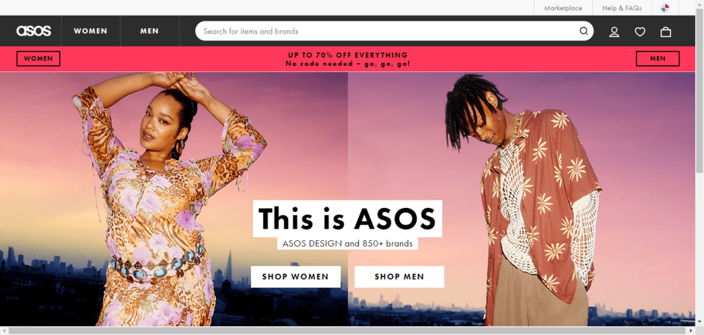 Las mejores tiendas online para comprar zapatos baratos en España Asos Web