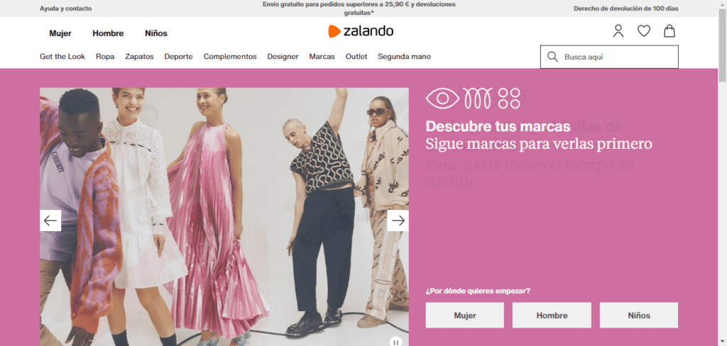 Las mejores tiendas online para comprar zapatos baratos en España Zalando Web